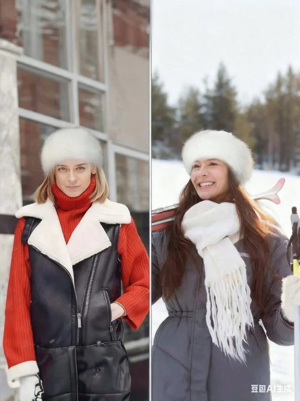 Casual Women's Faux Fur Headband